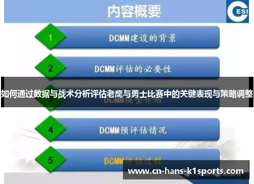 如何通过数据与战术分析评估老鹰与勇士比赛中的关键表现与策略调整 如何通过数据与战术分析评估老鹰与勇士比赛中的关键表现与策略调整