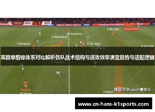 英超单前锋体系对比解析各队战术结构与进攻效率演变趋势与适配逻辑 英超单前锋体系对比解析各队战术结构与进攻效率演变趋势与适配逻辑